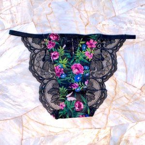 Small Victoria’s Secret Floral Lace String Cheekini Panty